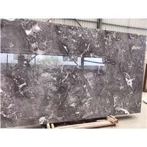 YUANDA Romantic Grey Natural Marble Slabs Stone