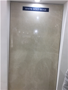 White Gold Beige Marble Slabs and Tiles