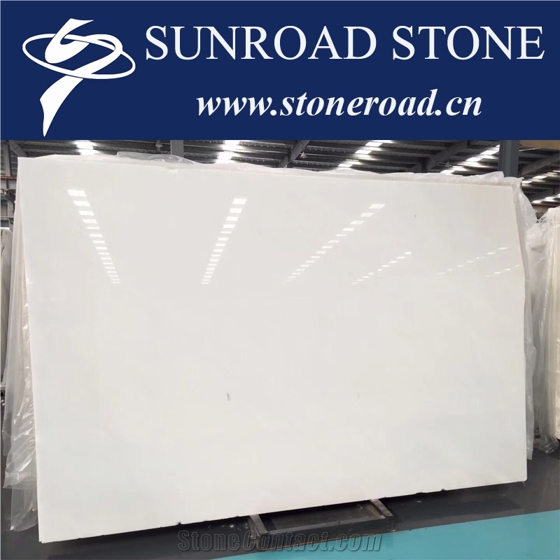 Royal White Marble Slab Pure White Natural Marble White Jade Marble