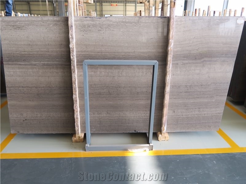 Grey Wood Vein / China Marble Tiles & Slabs ,Flooring & Walling