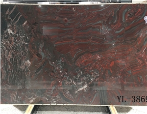 Red Quartzite Steelred Quartzite Tiles&Slabs Flooring&Walling