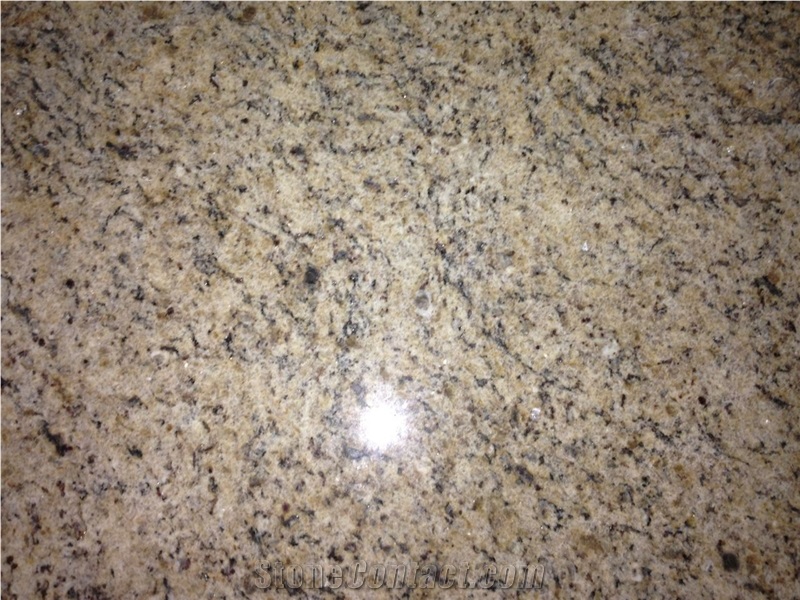 Soft Yellow Granite Kitchen Countertop