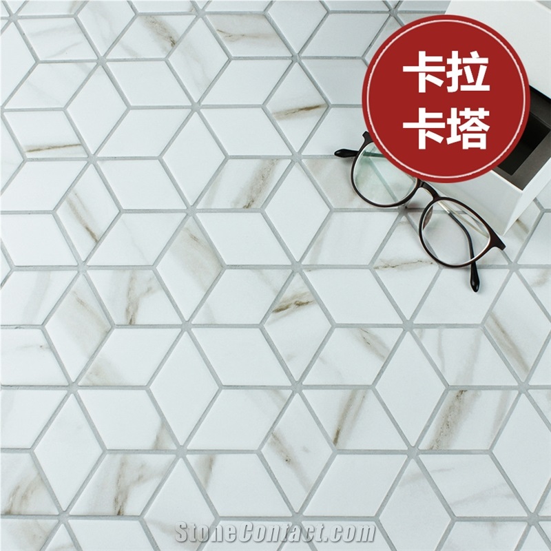 Natural Waterjet Marble Mosaic and Mosaic Tile for Hotel Decoration