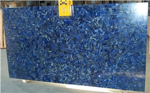 Natural Blue Lapis Lazuli Stone Slab