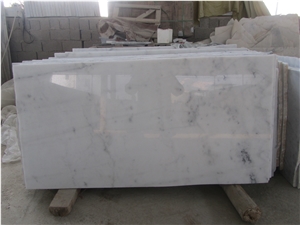 China Carrara White/Guangxi White Marble Slabs&Tiles/Marble Floor&Wall