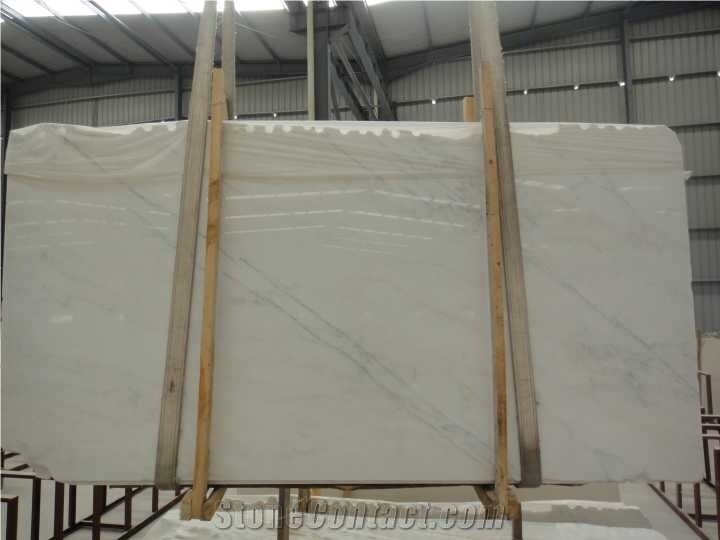 East Oriental White Marble/Tiles/Slab with Grey Vein, Quarry Owner