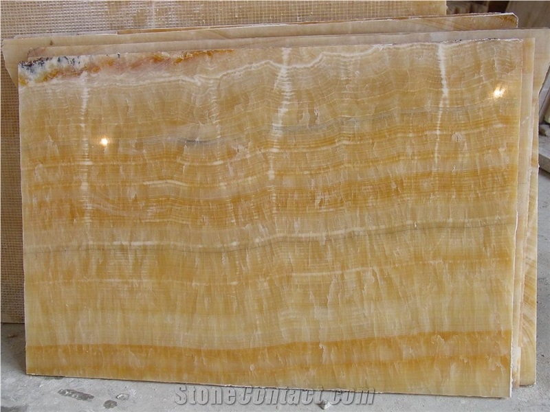 Honey Onyx, China Marble Yellow Honey Onyx Big Slabs Surface Polished