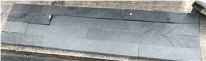 Light Black Slates Cultured Stone Panels, Yfw018