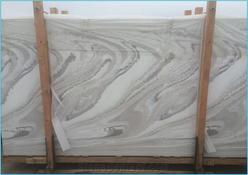 Nano Crystallized Stone, Light Brown Cloud Artificial Marble Big Slabs
