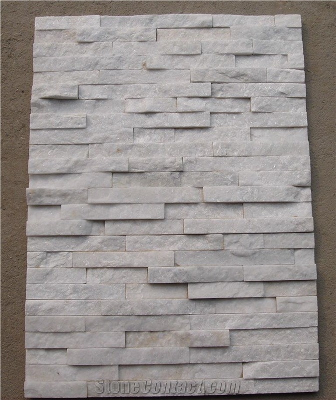 Natural Cultured Stone, Type Cs-101 White Slate Cultural Stone Panel