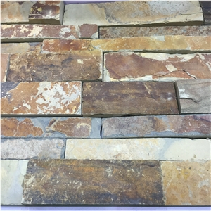 Rusty Retro Slate Cultured Stone Panels for Wall/Floor, Type No.Cs-108