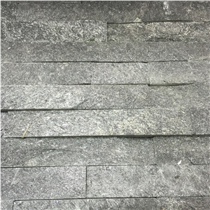 Shining Black Slate Cultured Stone Wall/Floor Paving Panels, No.Cs-110