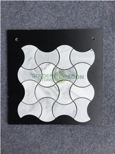 Marble Mosaic White Gb-Mm-013-018