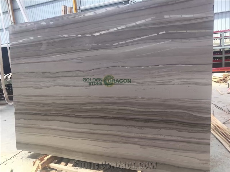 Wood Grain Brown Marble