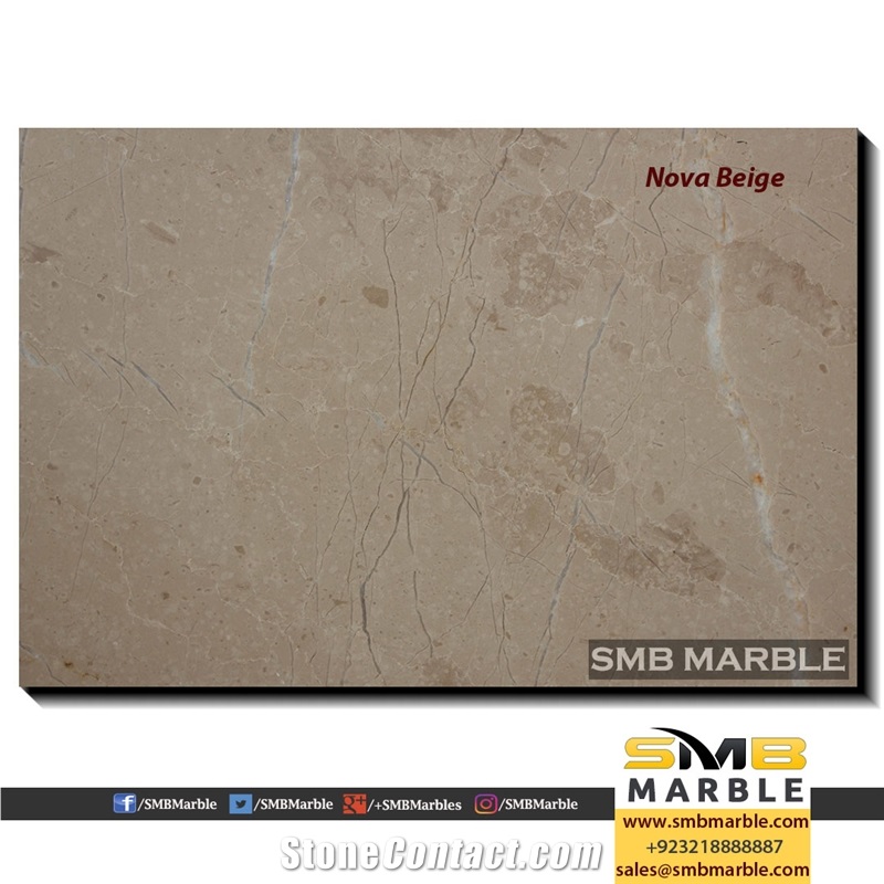 Nova Beige Marble Slab