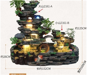 Indoor Resin Water Fountain