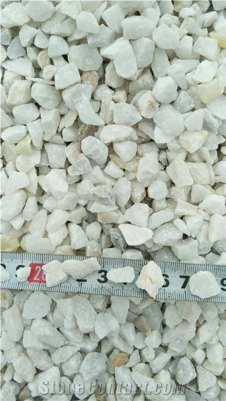 Natural Stone White Gravels