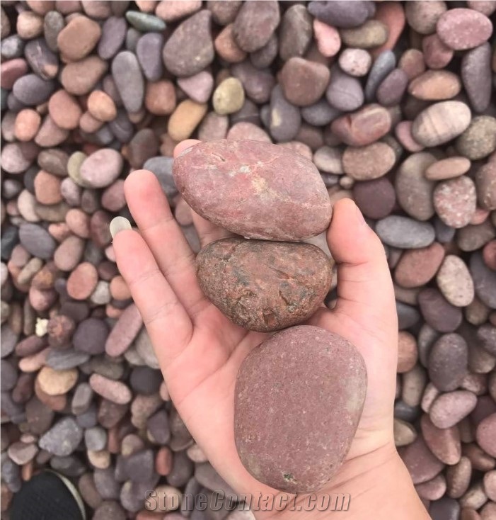 Stone Pebble in Bulk River Pebble Stone