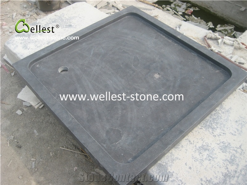 Blue Stone Shower Pan Bowls for Bathroom Shower Tray