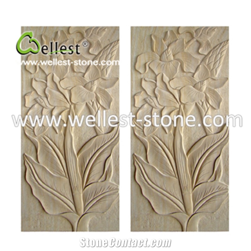 Natural Marble Relief Patterns for Interior Decoration