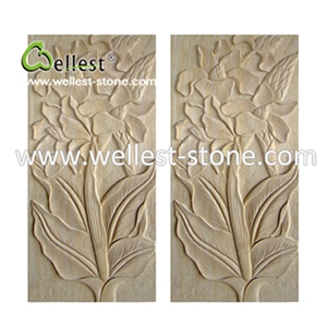 Natural Marble Relief Patterns for Interior Decoration