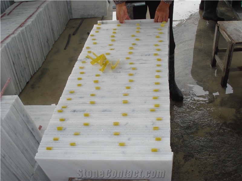 Guangxi White Marble Tile Slabs with Selected Quality Grade Best Price