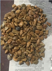 Garden Yellow Crushed Stone, Granite Gravels Pebbles for Driveways