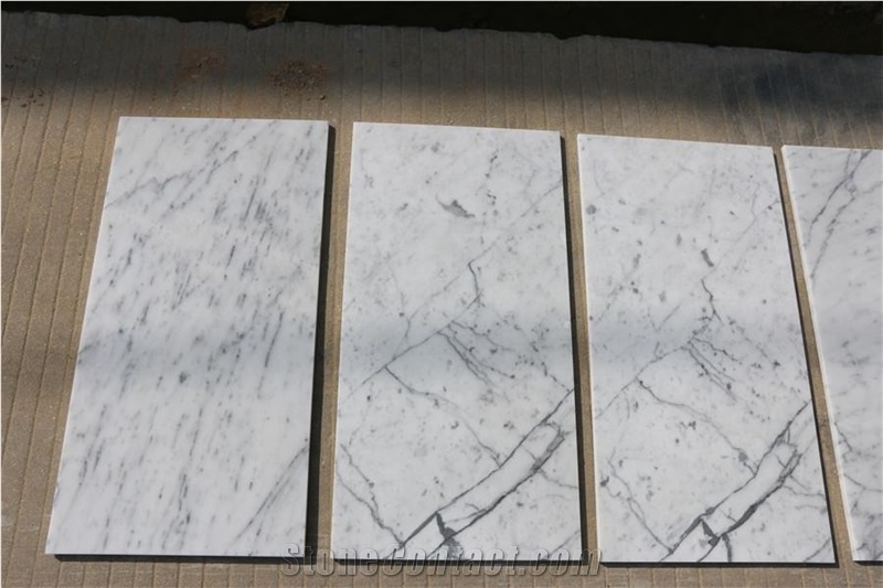 Italy Bianco Carrara White,Cremo Delicato Polished Marble Slabs,Tiles
