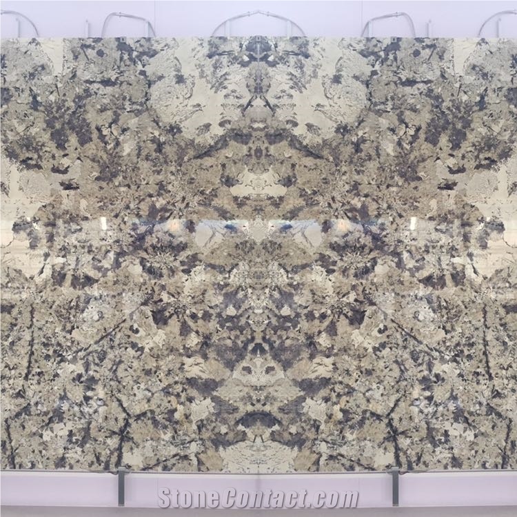 Book Match Granite Big Slabs Polished from China