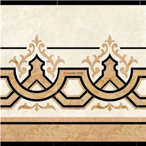 Decorative Marble Inlay Flooring Design