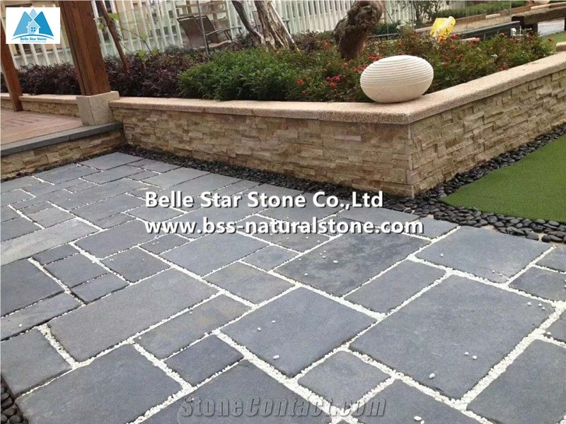 Bluestone Tiles Walkway Pavers, Patio Stone Tile