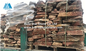 Multicolor Slate Retaining Wall,Random Flagstone Wall,Crazy Stone Paver