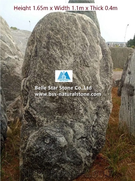 Natural Curved Words Landscaping Stone Boulders,Rock Decor Stone