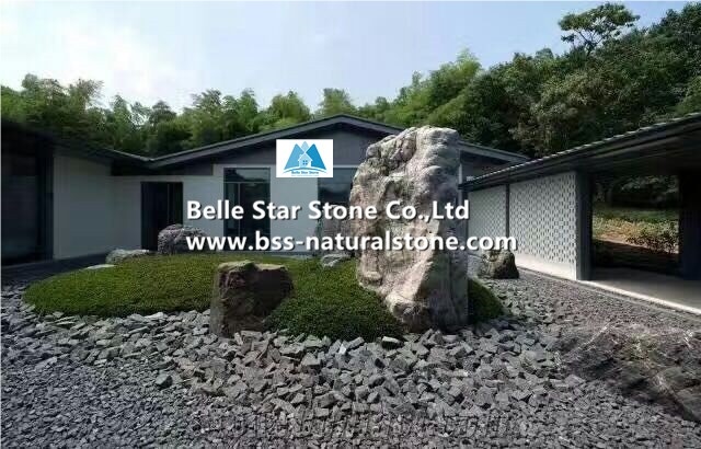 Natural Granite Landscaping Rock Stone,Garden Boulders,Stone Palisade
