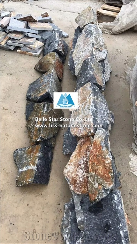 Oyster Quartzite Field Ashlar Stone Veneer,Loose Culture Ledge Stone