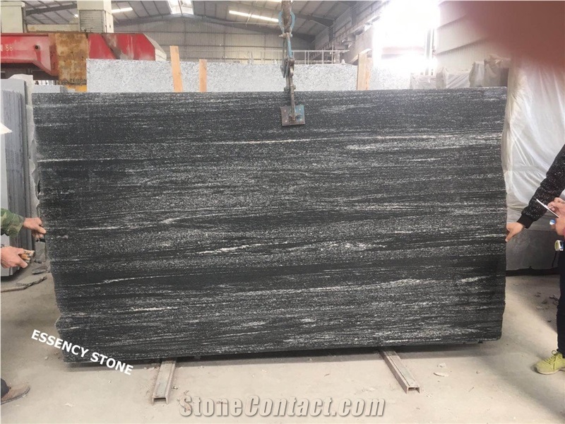 China Dark Grey Granite With White Veins Stonecontact Com