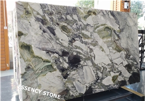 Primavera Marble,Cold Jade Marble,Ice Connect Marble Slabs