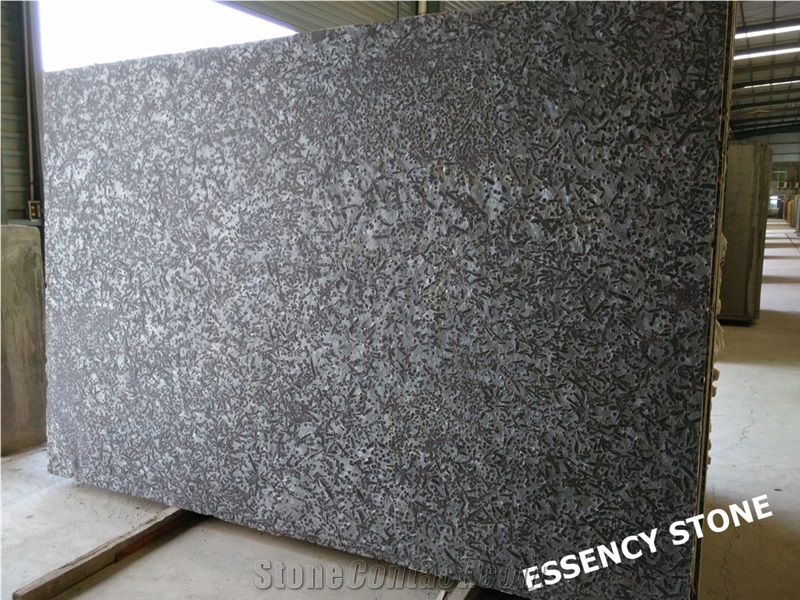 Versace Black Granite Brushed，Granite Tiles & Slabs
