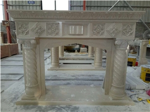 Marble Traditional Style Fireplace Decorating Remodeling