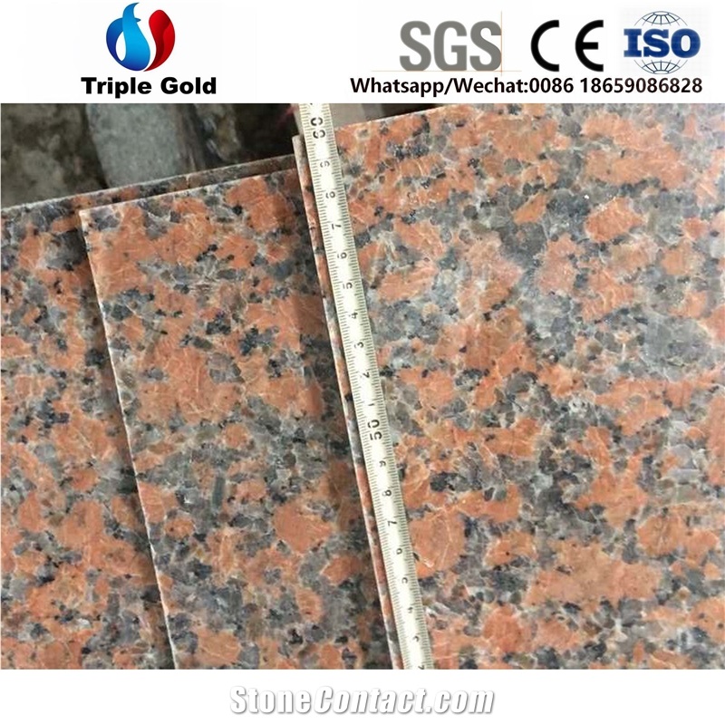 Maple Red G562 China Guangxi Leaf Imperial Granite Wall Slabs Tiles