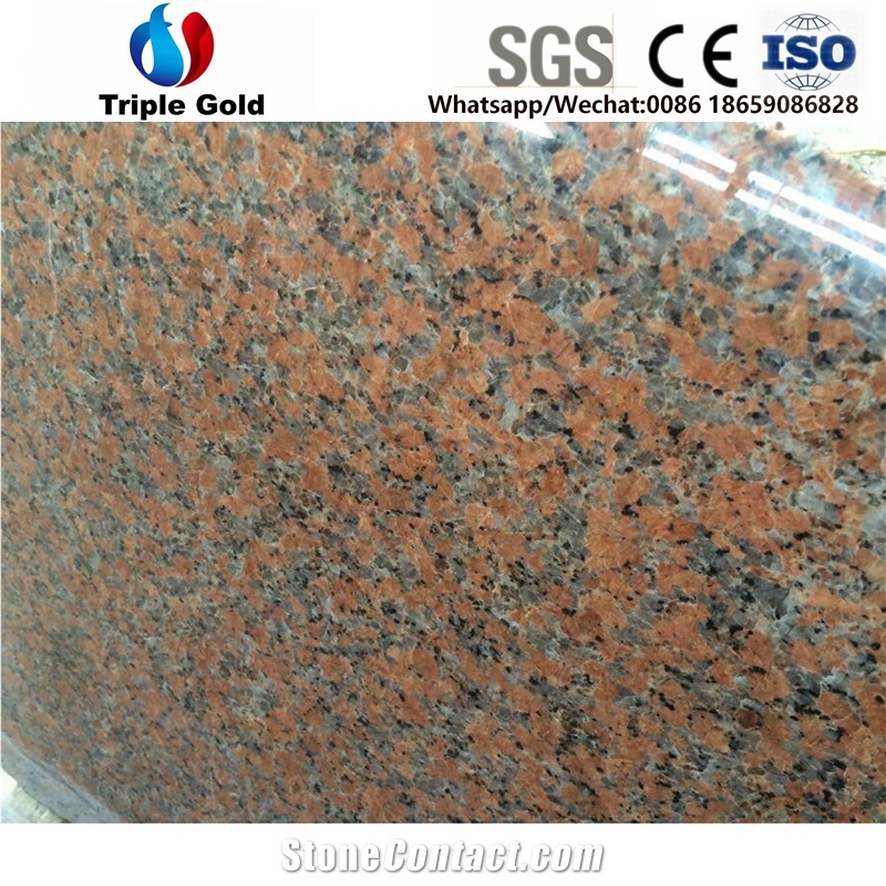 Maple Red G562 China Guangxi Leaf Imperial Granite Wall Slabs Tiles