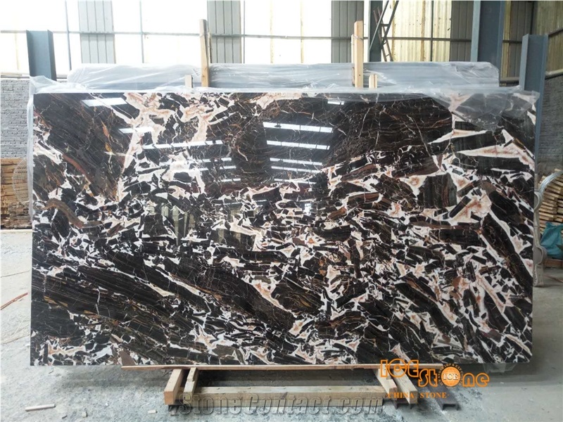 China Jade Kylin,Antique River Brown Marble,Great Nature Stone