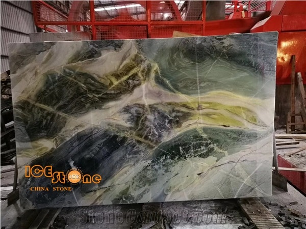 China Popular Dreaming Green Own Quarry Slab with Competitive Price