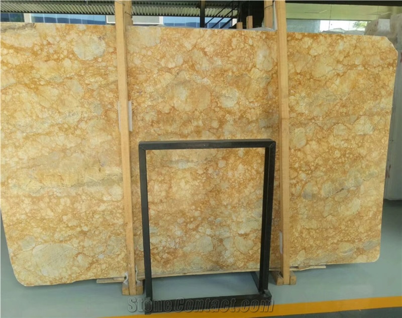 Golden Yellow Marble from China/Blocks/Slabs/Tiles/Large Quantity