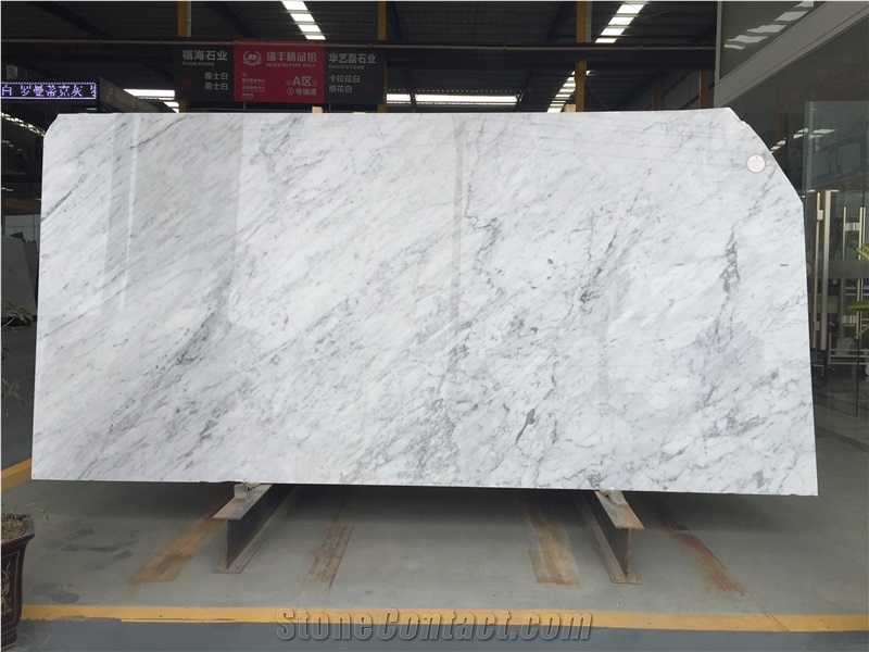 New Product#Bianco Carrara Slabs Italian White Slaba Big Size Marble