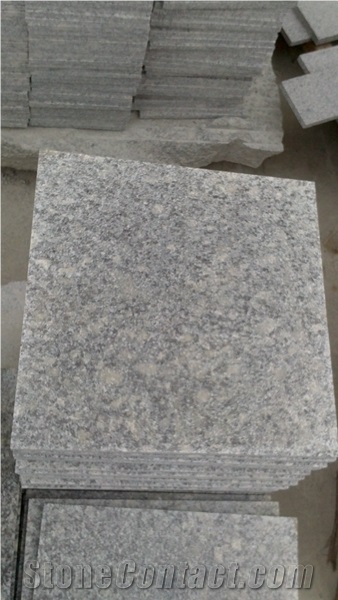 China Grey Granite Padang Light G602 Granite Tiles Flamed Finish