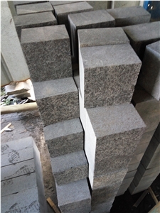 Chinese Black Granite G684 Granite Cobble Stone