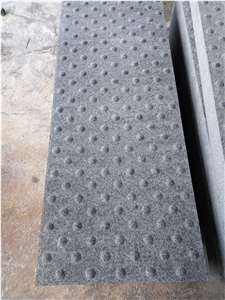 Chinese Black Granite Tactile Blind Paving Stone