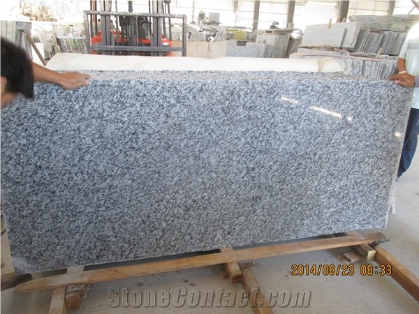 Chinese Wave White Granite Slabs