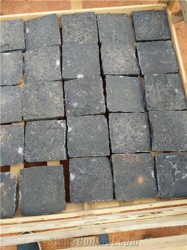 Competitive Price Chinese Black Basalt Pavers
